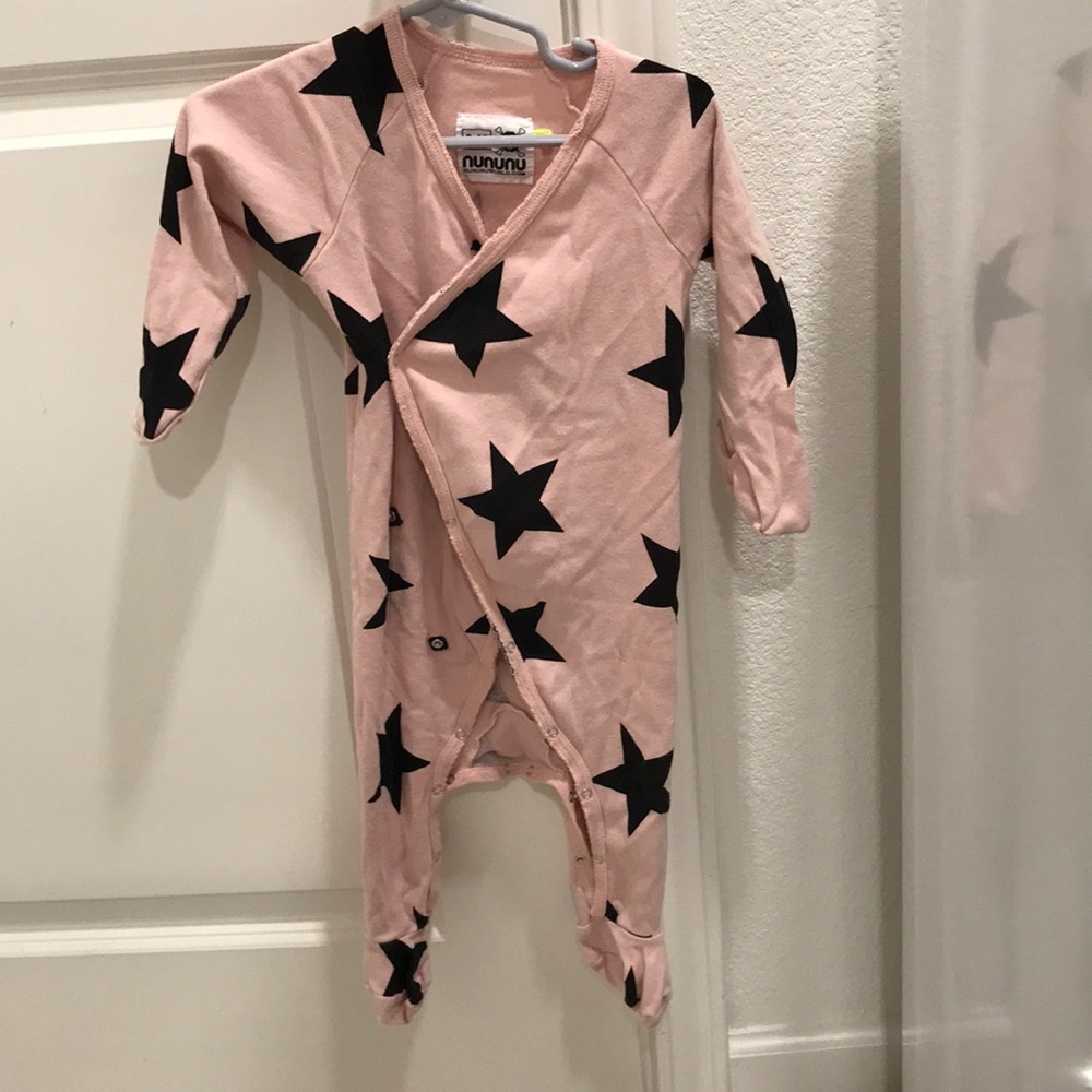 Nununu footed onesie